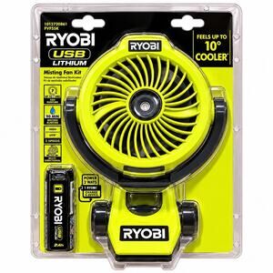 RYOBI Misting Fan